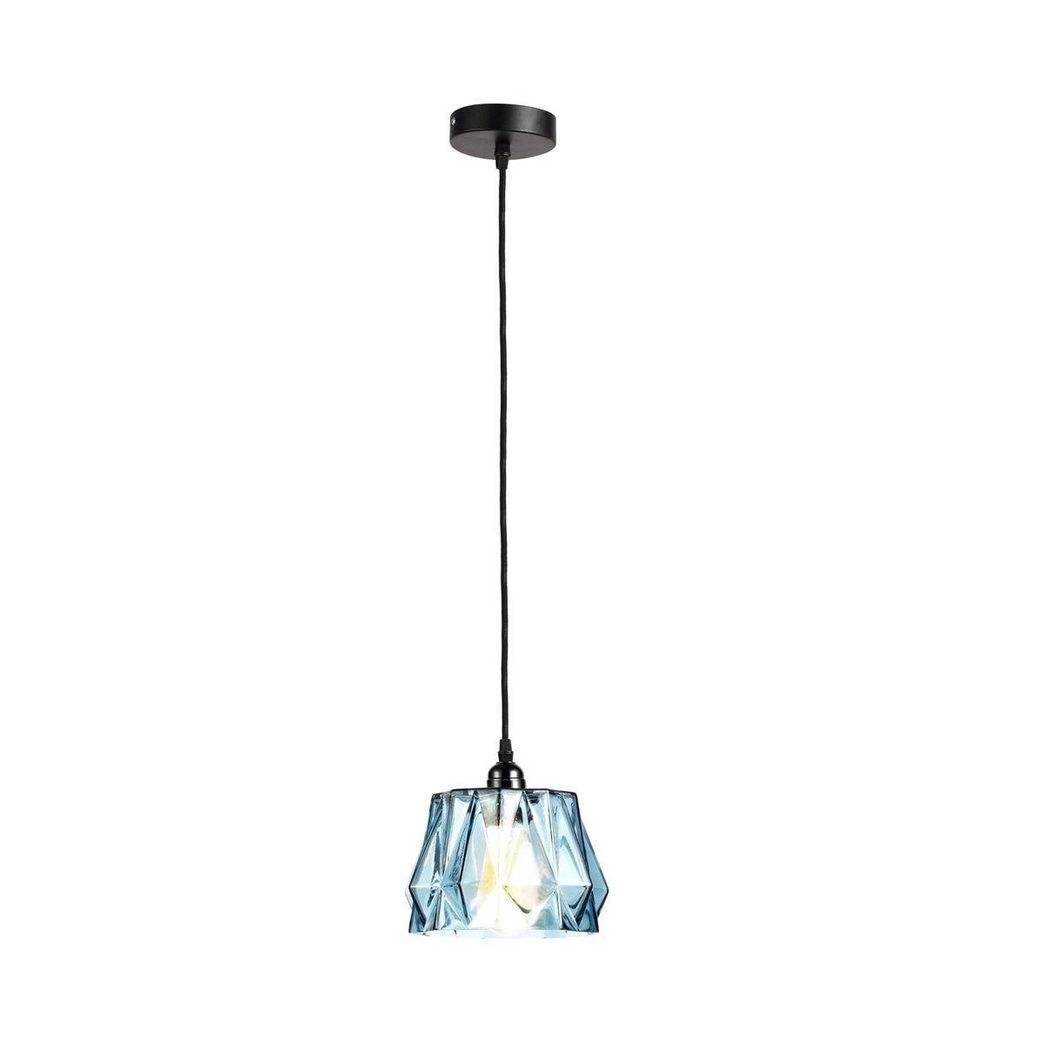 Voir la diapositive 4 : Paris Prix Lampe suspension déco  aurea  19cm bleu