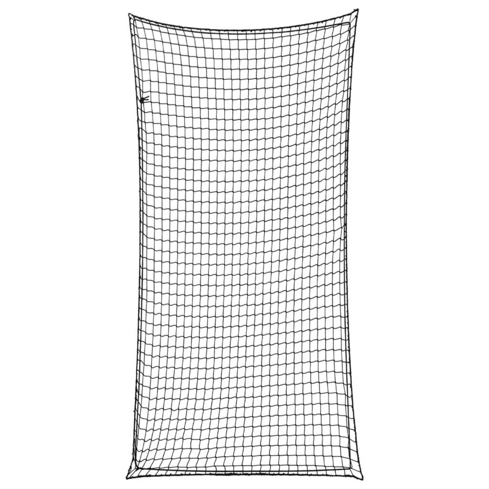VIDAXL Filet pour remorque avec corde elastique noir 7x3,5 m PP