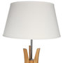 Voir la diapositive 2 : ATMOSPHERA Lampadaire Trépied  Kalo  156cm Naturel & Blanc