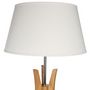 Voir la diapositive 2 : ATMOSPHERA Lampadaire Trépied  Kalo  156cm Naturel & Blanc