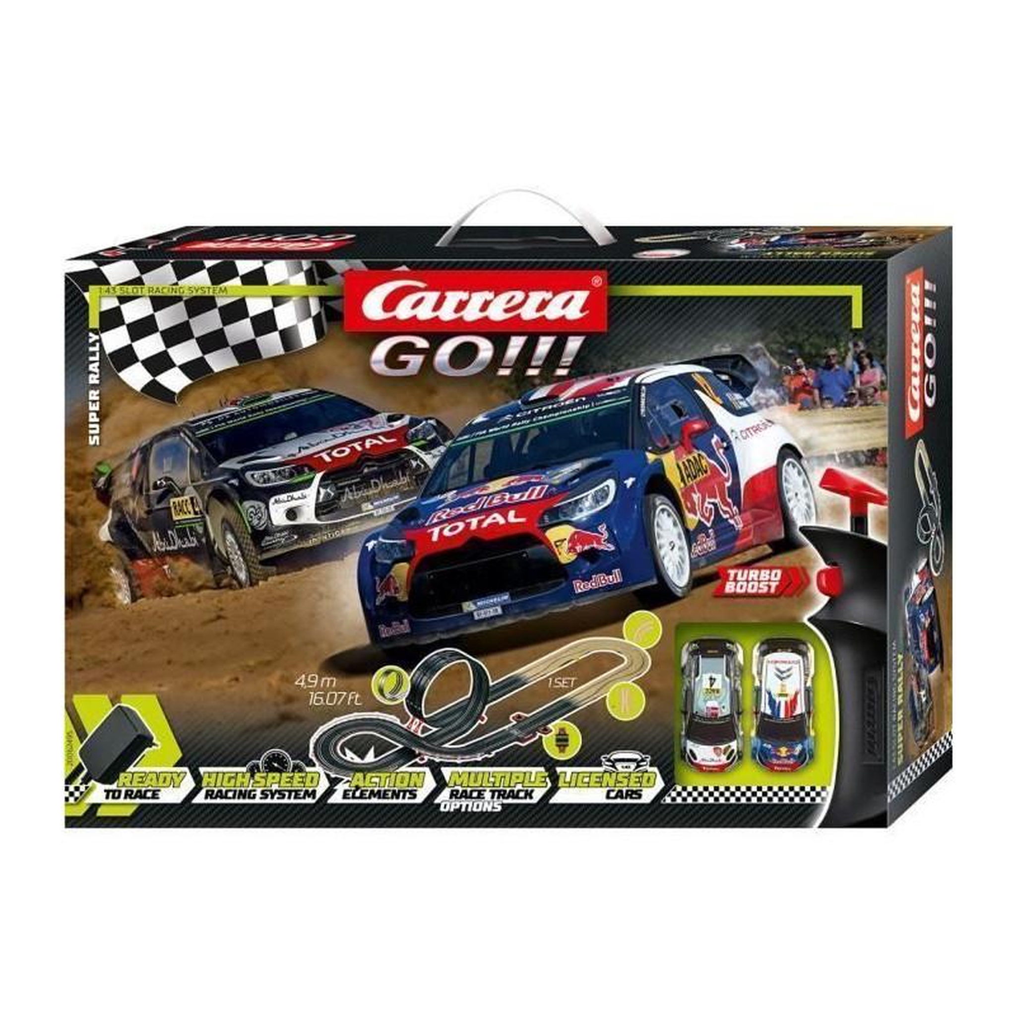 Carrera CARRERA GO!!! - Circuit Super Rally - 4.9 m