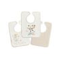 Voir la diapositive 1 : Petit Béguin Lot de 3 bavoirs bébé Baby Panda