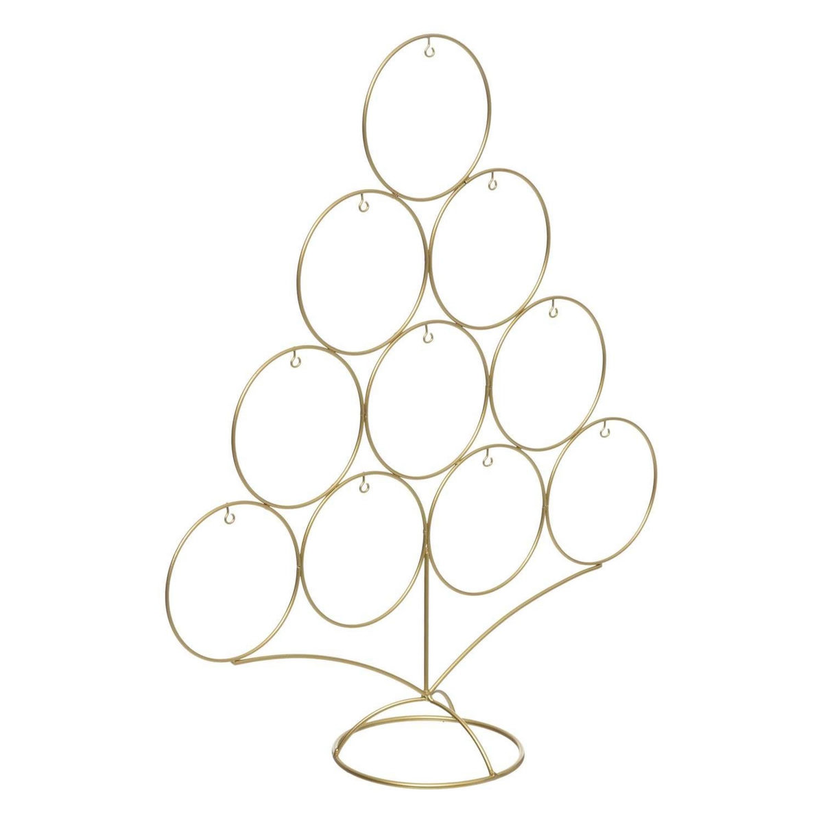 ATMOSPHERA Sapin en métal - H 46 cm - Doré