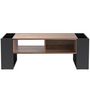 Voir la diapositive 3 : MERAX Table Basse 111 X 40 X 60 Cm Marron