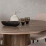 Voir la diapositive 5 : Paris Prix Table à Manger Ronde  Lanzo  120 cm Naturel