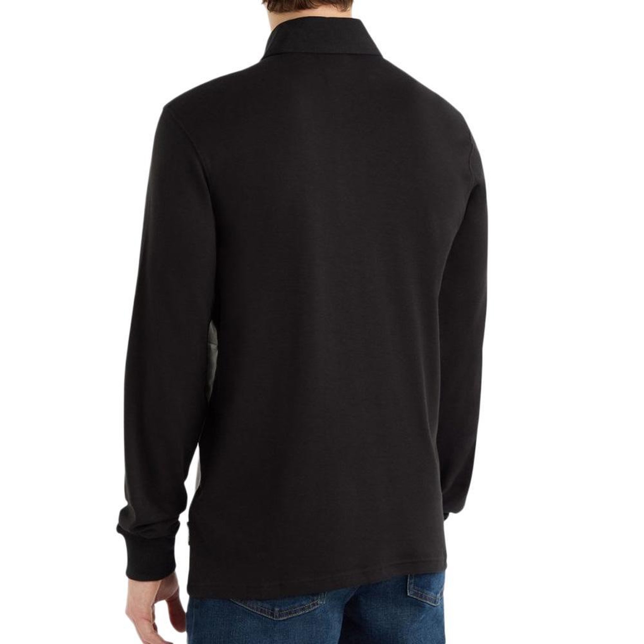 Voir la diapositive 2 : UMBRO Polo Manches Longues Noir Homme Umbro Rugby Jersey