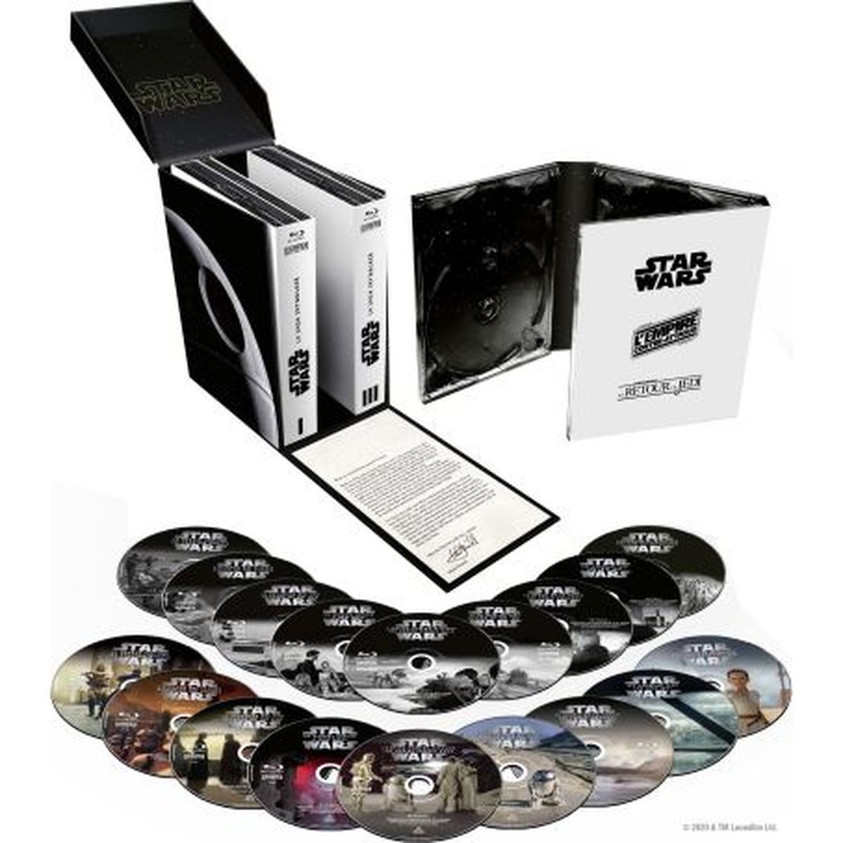 Coffret Blu-ray La Saga Skywalker L'intégrale 9 Films Star Wars