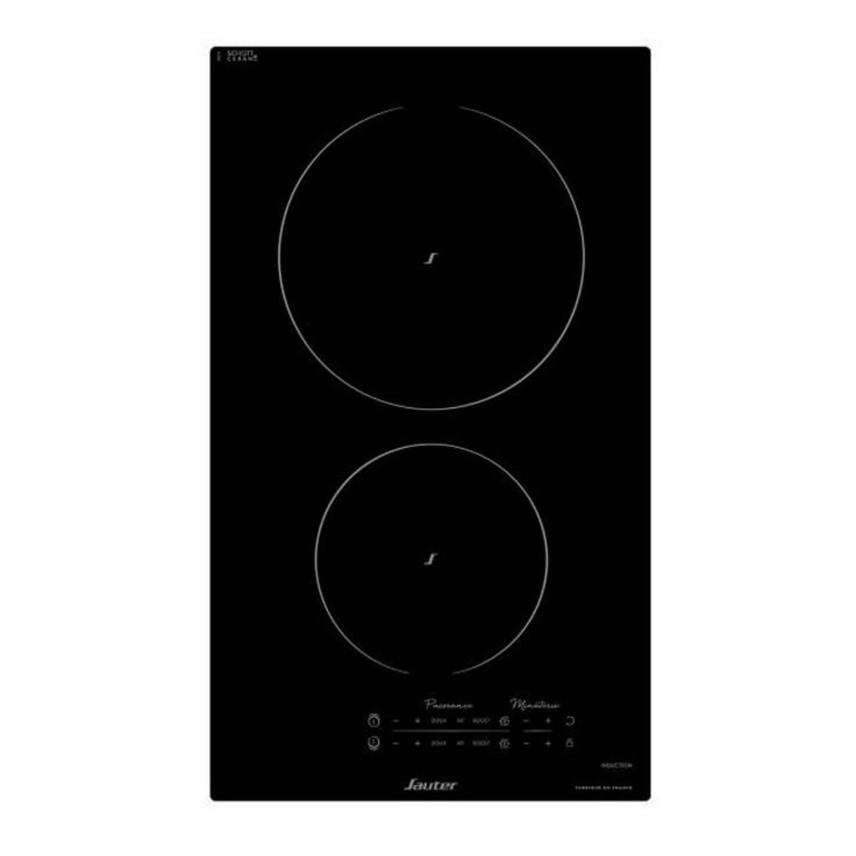 Sauter Table domino induction 30.5cm noir - spi9333b
