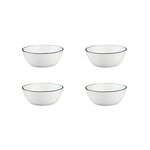 BJORN Bol PURE Ø16cm - 4 pièces - Blanc Neige