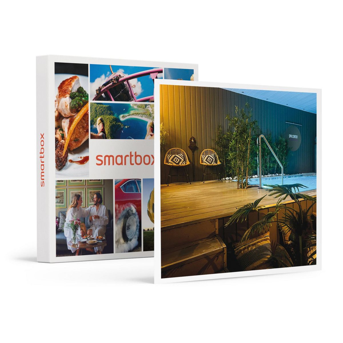 Smartbox Parenthèse de détente : accès d'1h à l'espace bien-être et 30 min de modelage à Marseille - Coffret Cadeau Bien-être