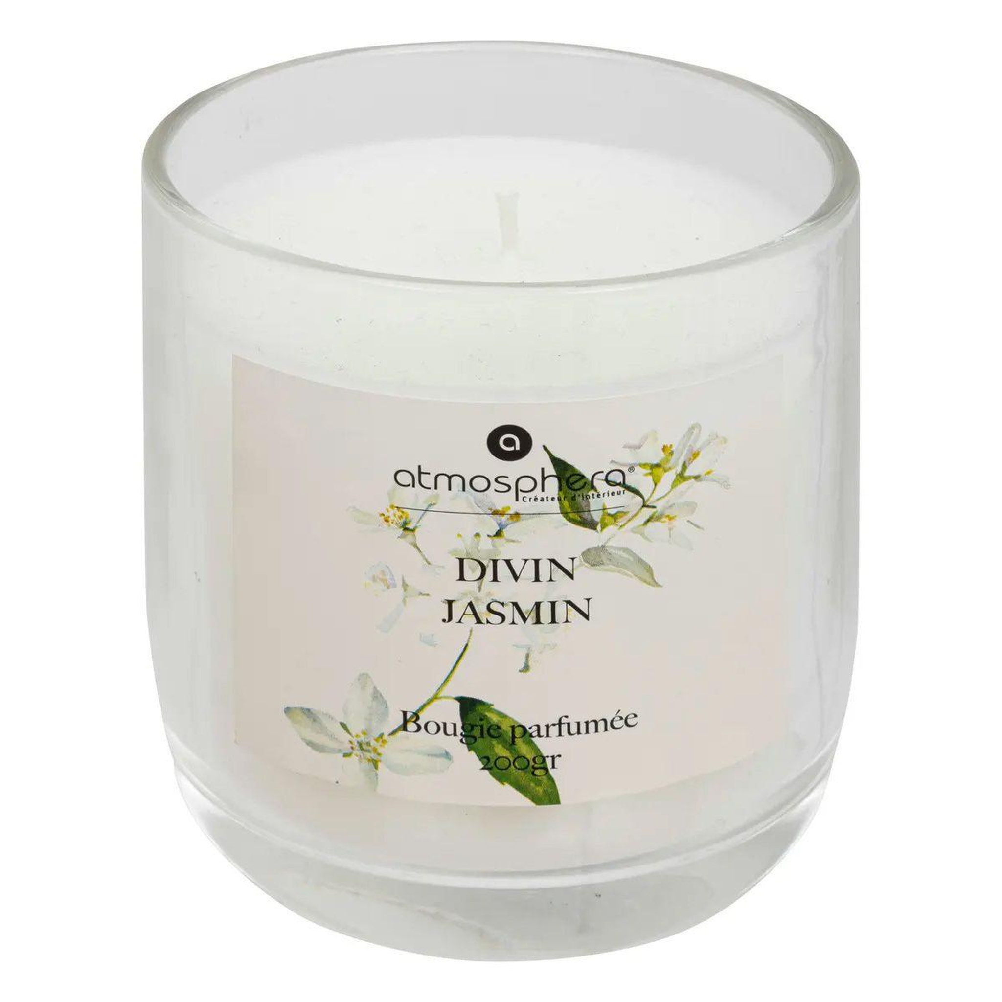 ATMOSPHERA Bougie parfumée  oudy  200g divin jasmin