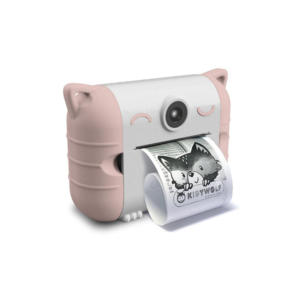 KIDYWOLF KIDYPRINT Appareil photo impression thermique peche
