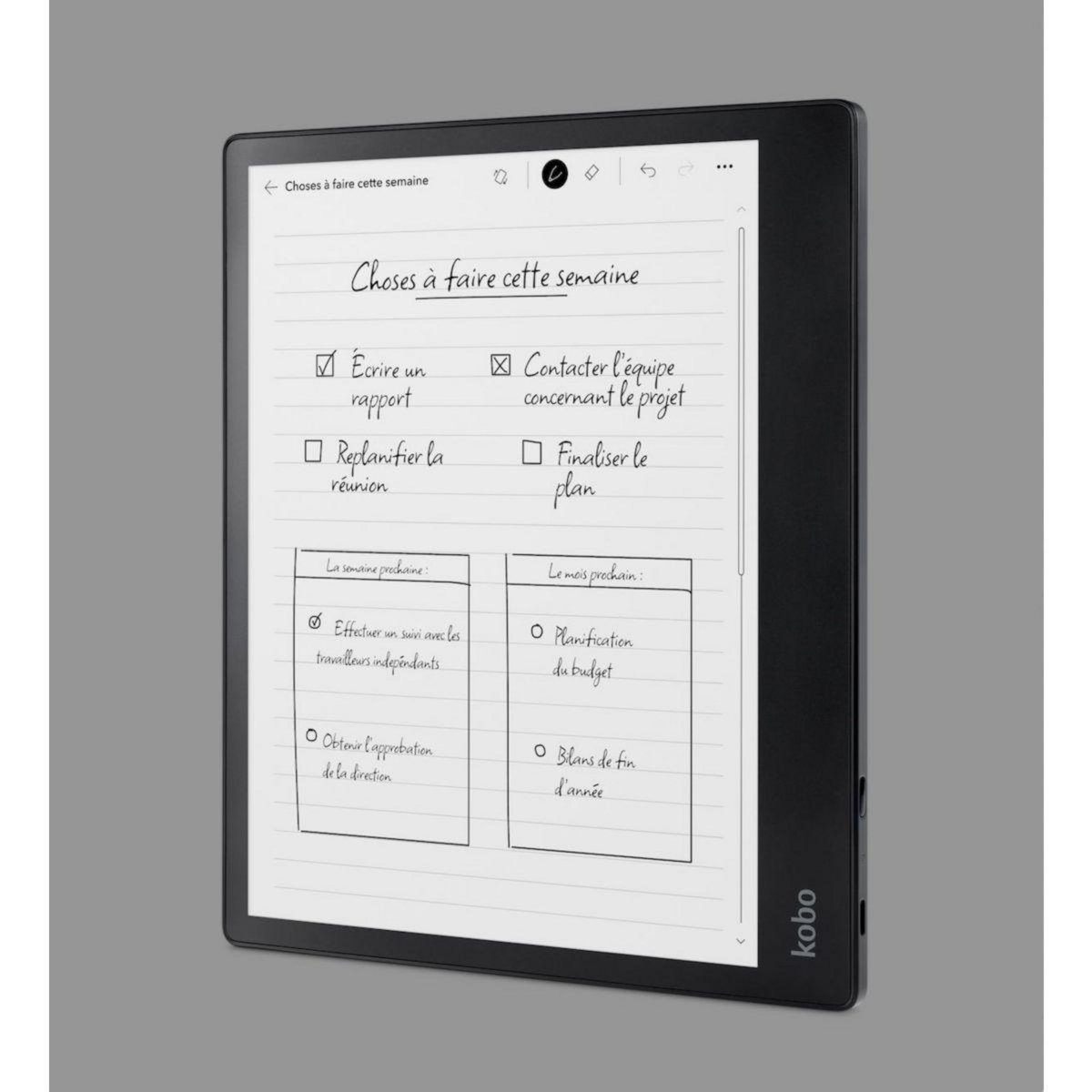 kobo Liseuse eBook Pack Elipsa 2E + Stylus 2