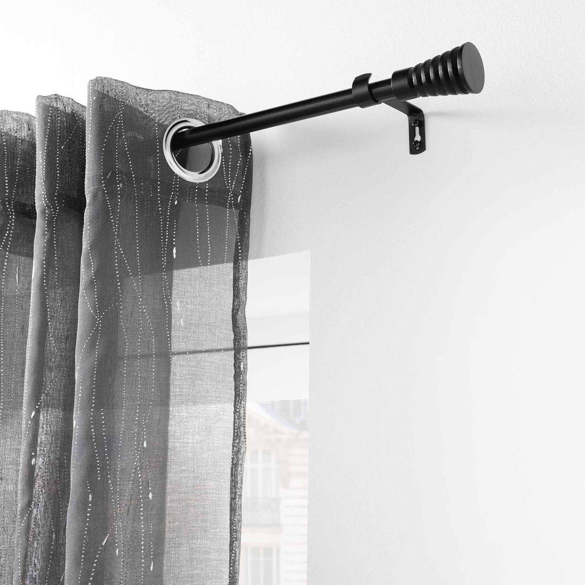 Voir la diapositive 2 : Douceur d'Intérieur Kit de tringle à rideaux extensible horizon