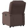Voir la diapositive 5 : VIDAXL Fauteuil inclinable de massage Marron Similicuir