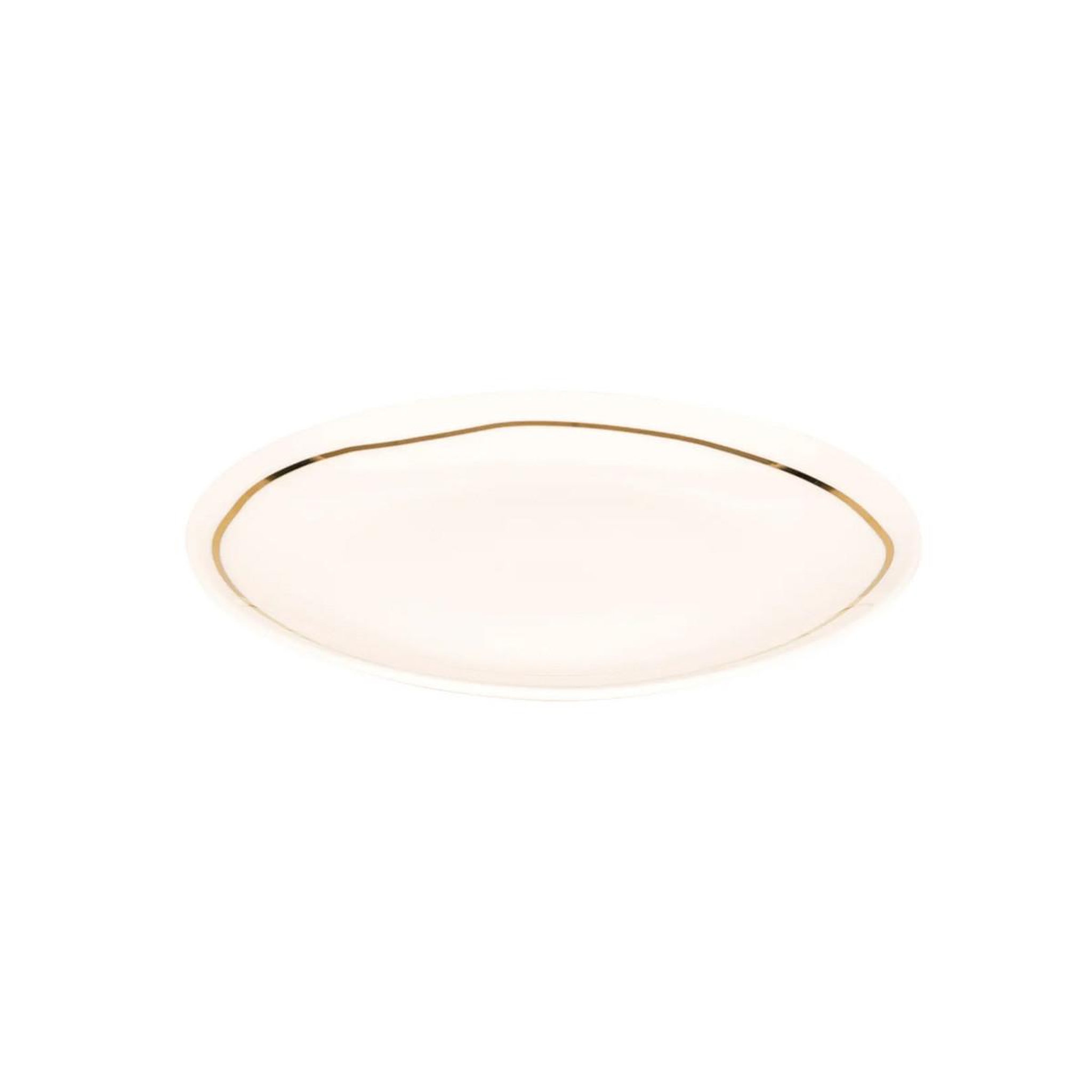 SECRET DE GOURMET Lot de 6 assiettes à dessert  selena  19cm blanc
