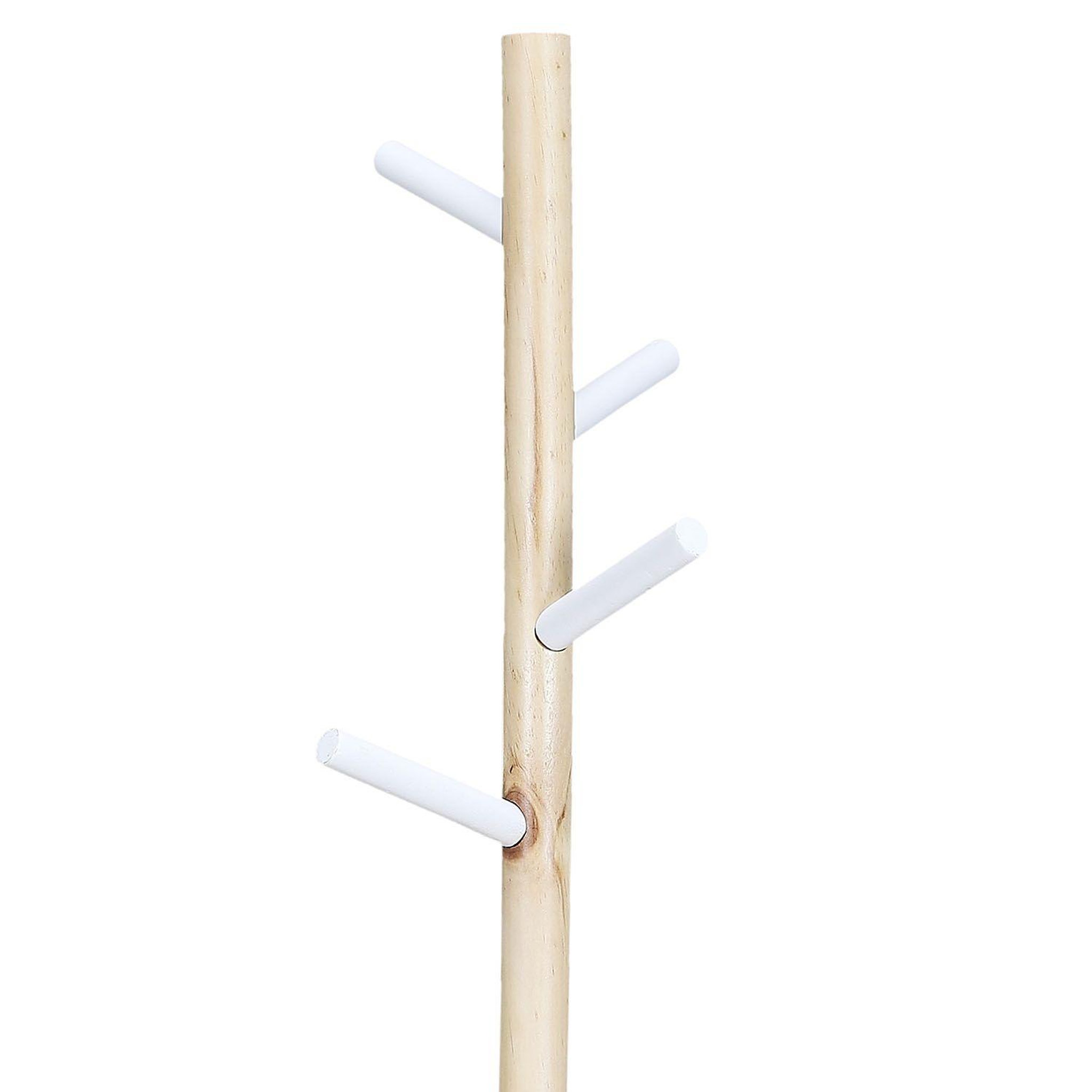 Voir la diapositive 2 : The Home Deco Factory Portemanteau fiona - h. 130 cm - blanc