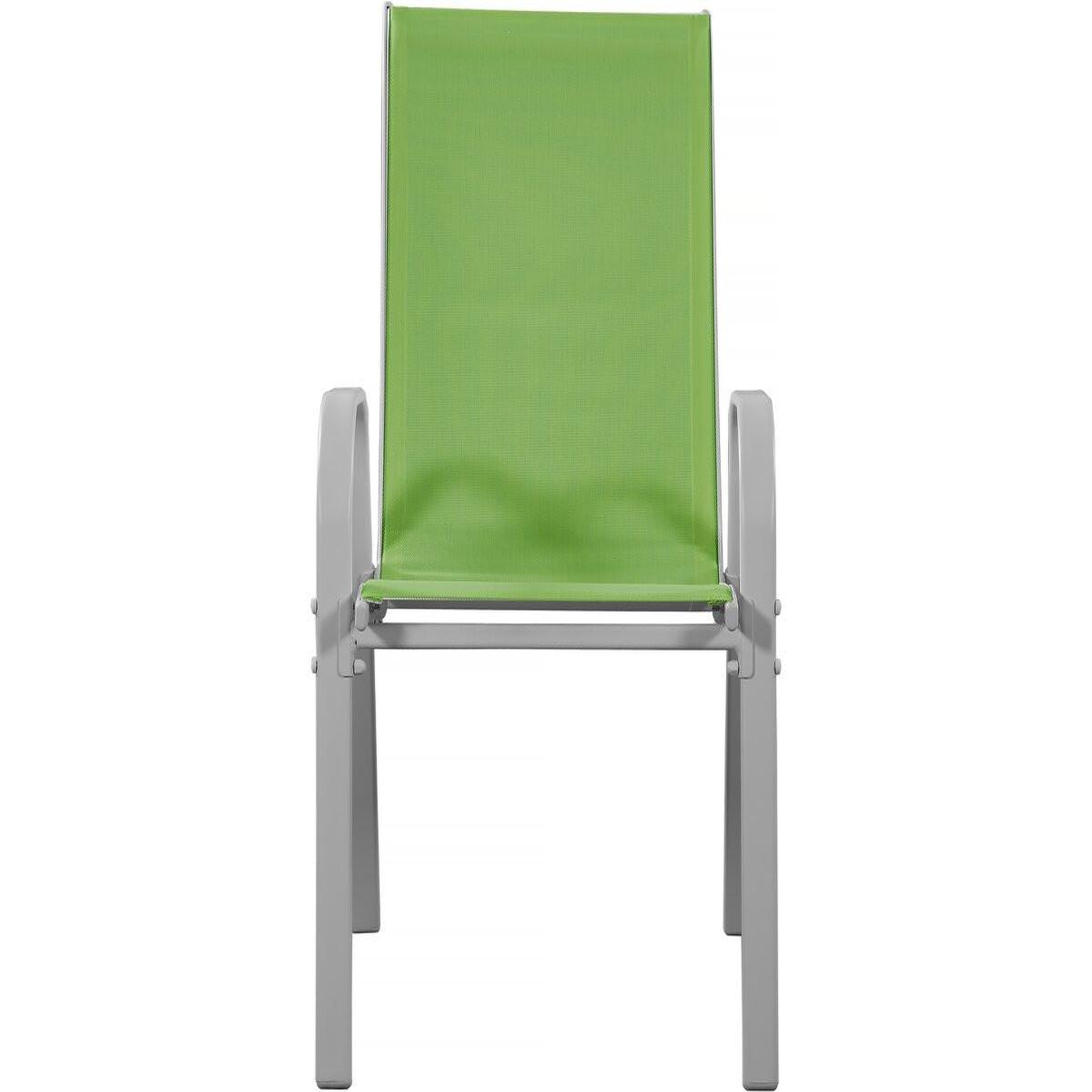 Voir la diapositive 4 : Habitat et Jardin Fauteuil jardin Textilène  Cordoba  - Phoenix - Vert - Lot de 2