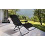 Voir la diapositive 2 : Inkazen Lot de 2 fauteuils de jardin relax noir