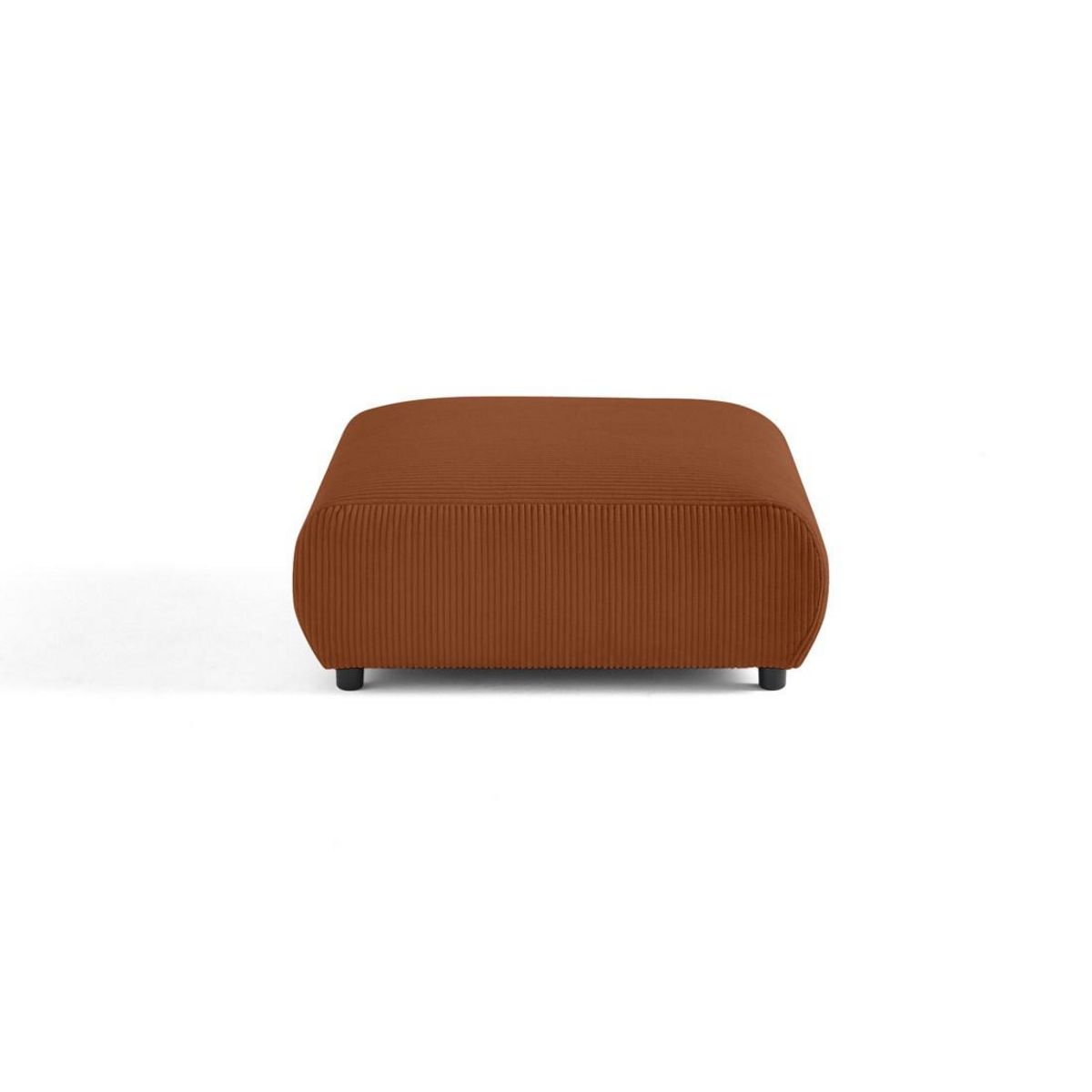 LISA DESIGN Garance - pouf modulable - en velours côtelé