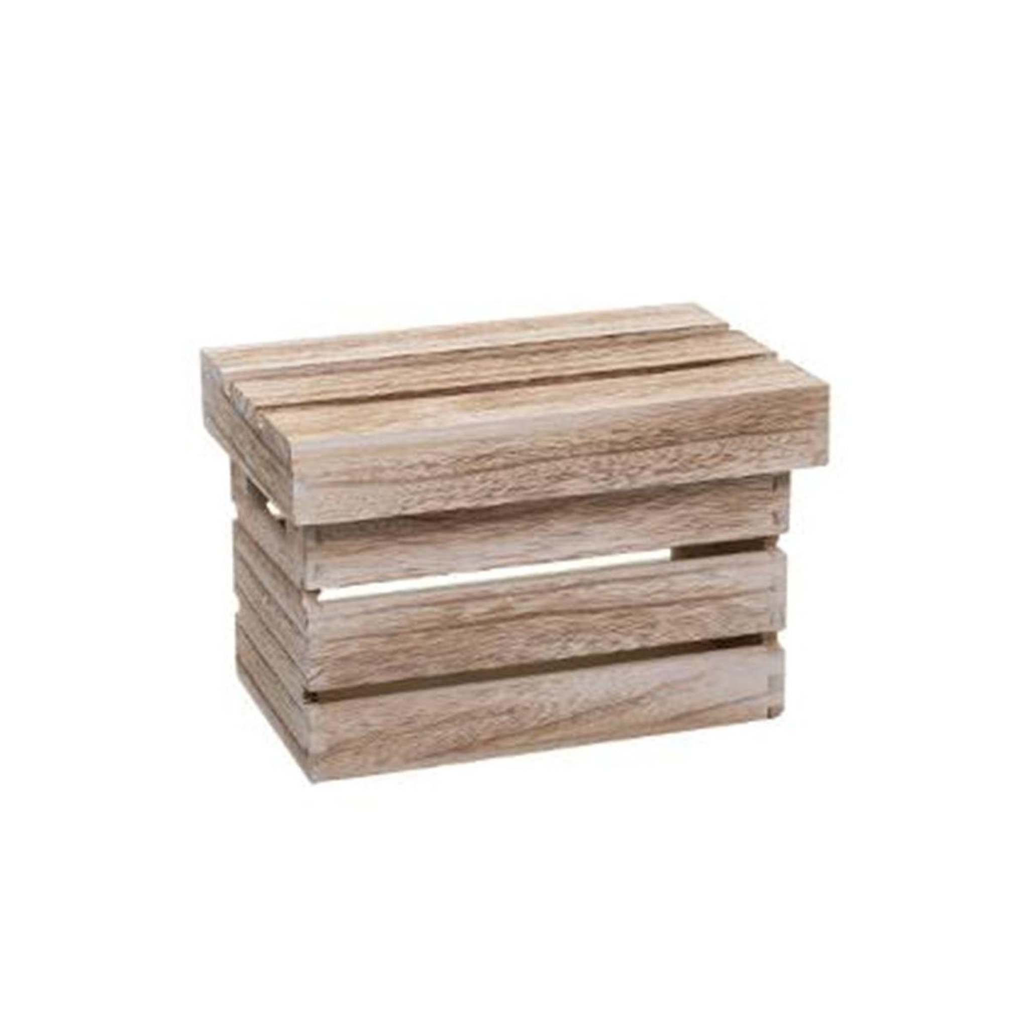 Voir la diapositive 3 : FIVE Lot de 3 boîtes de rangement  warm  38cm naturel
