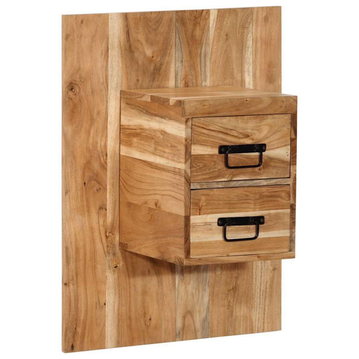 VIDAXL Table de chevet 60x32x80 cm bois d'acacia solide