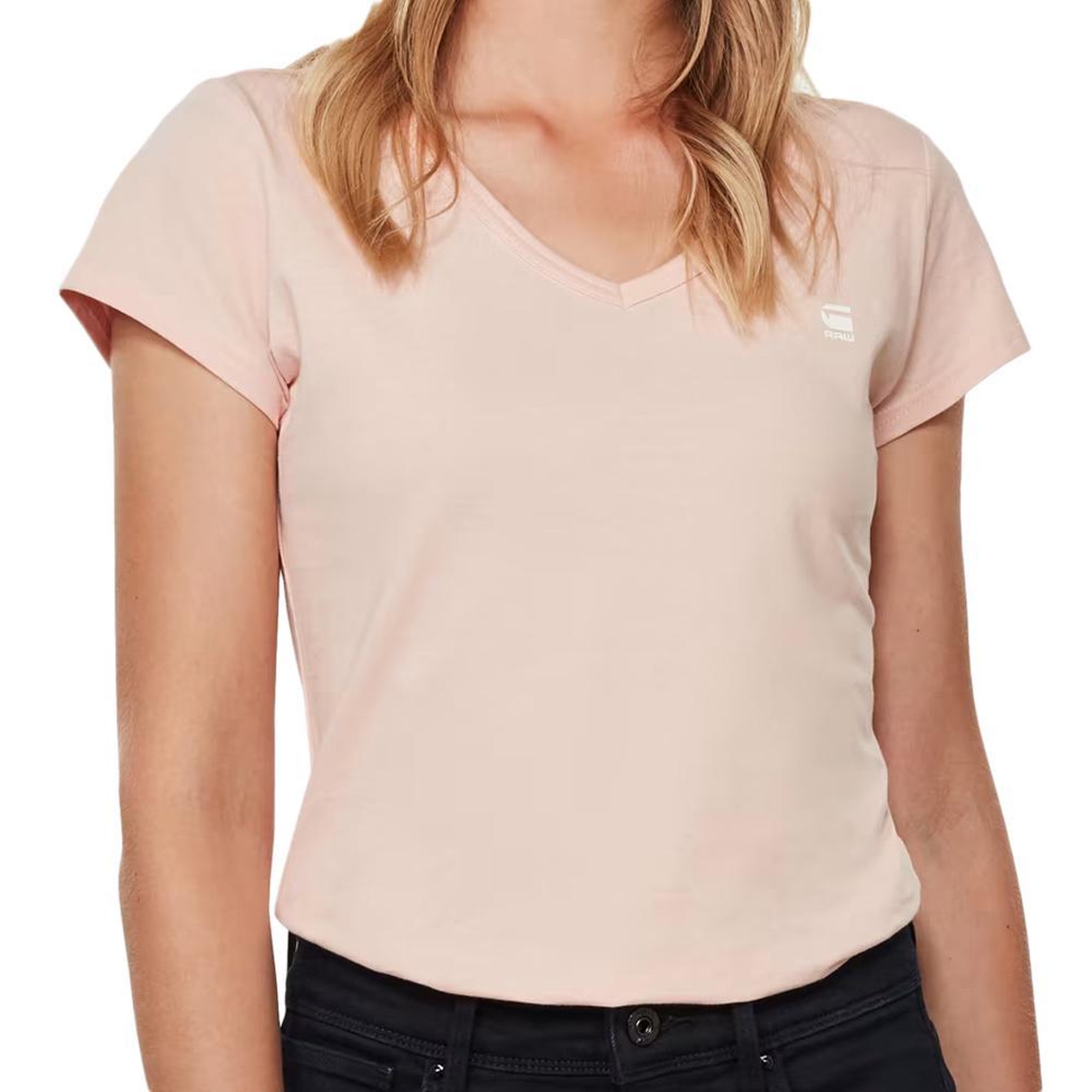 G-Star Raw T-shirt Rose Femme G-Star Raw Slim. Coloris disponibles : Rose