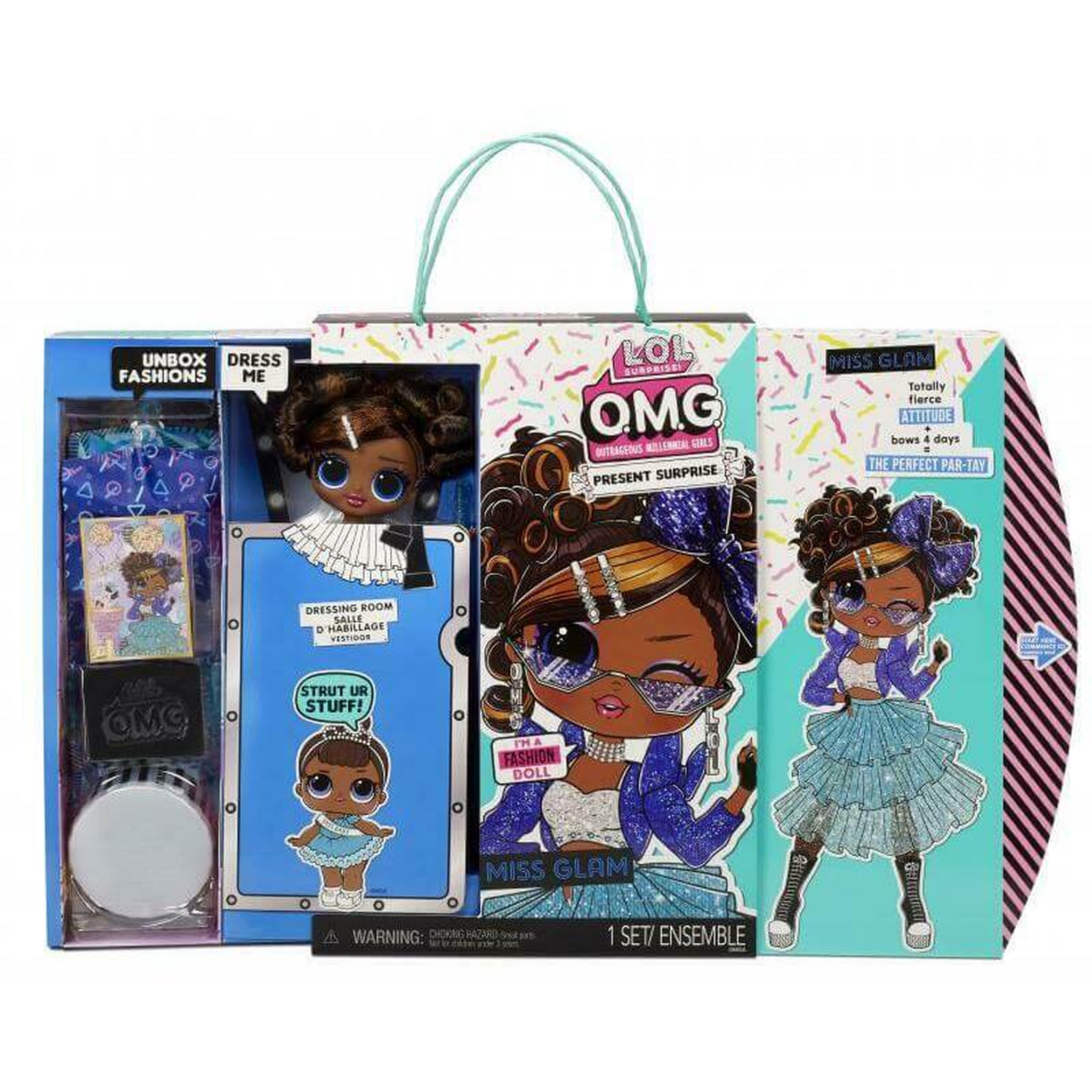 Voir la diapositive 1 :  lol omg birthday doll