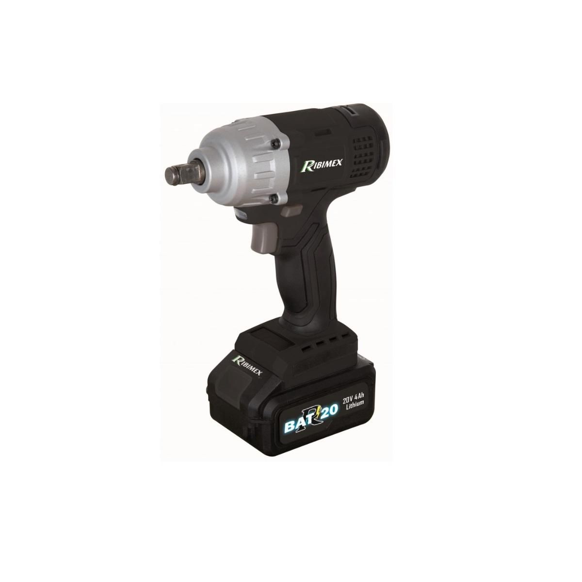 Ribimex Clé à chocs à batterie 20v - PRBAT20/CC4