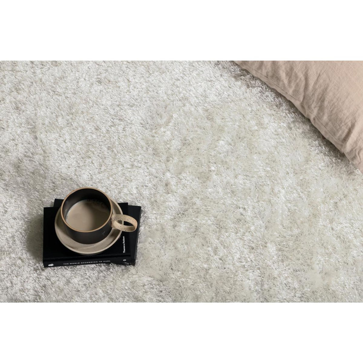 Paris Prix Tapis Déco  Mattis  200x290cm Blanc