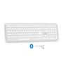 Voir la diapositive 2 : BLUESTORK Clavier sans fil Bluetooth - BLUESTORK - MAC - Full size - Compatible Mac - Blanc