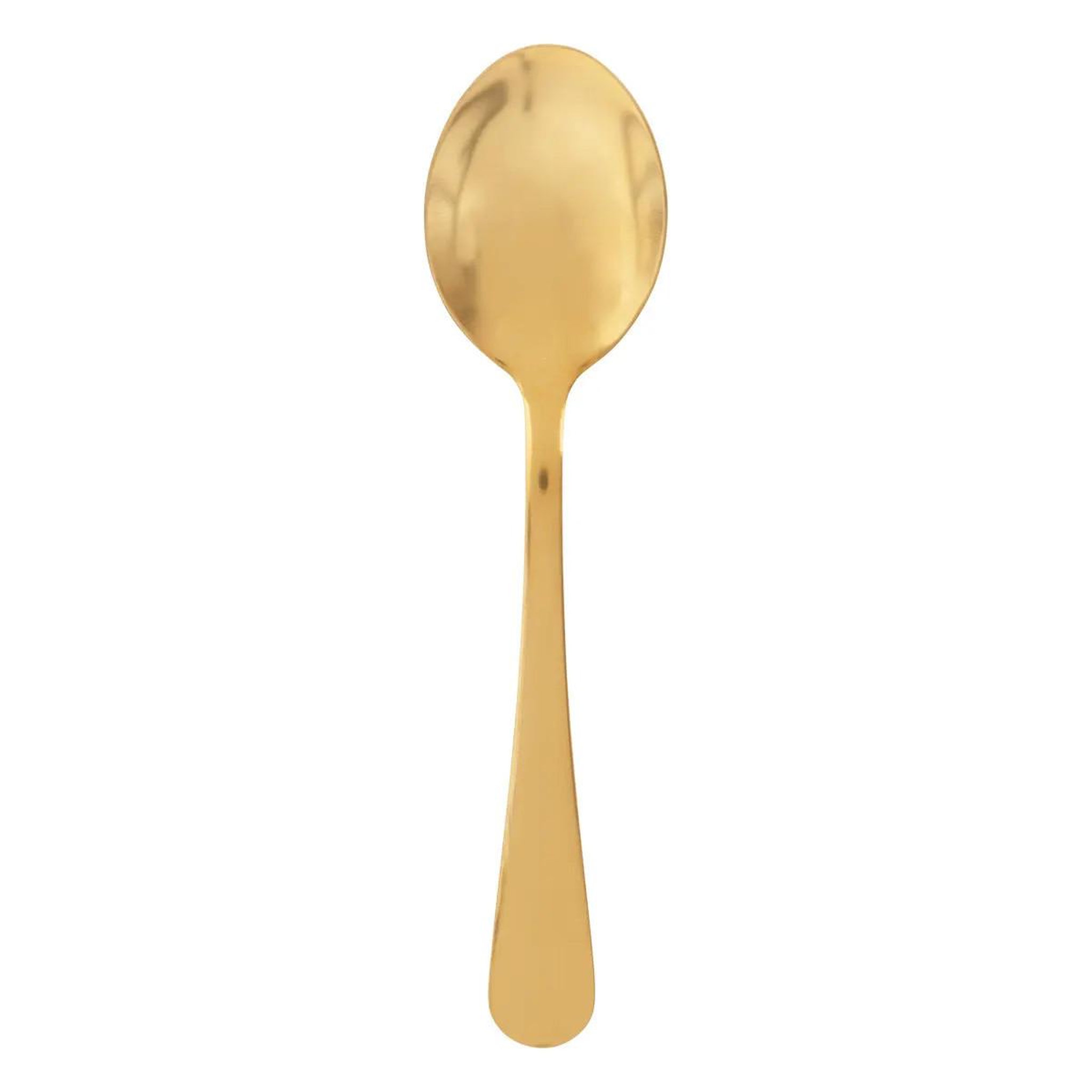 Voir la diapositive 2 : SECRET DE GOURMET Lot de 4 Cuillères à Café en Inox  Gold  13cm Or