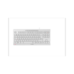Cherry CHERRY STREAM CLAVIER TKL - Clavier - USB - AZERTY - Français - commutateur : CHERRY SX - gris pâle