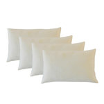 OLYMPE LITERIE OLYMPE LITERIE | Lot de 4 oreillers FLOCONS | Mémoire de forme. Coloris disponibles : Blanc