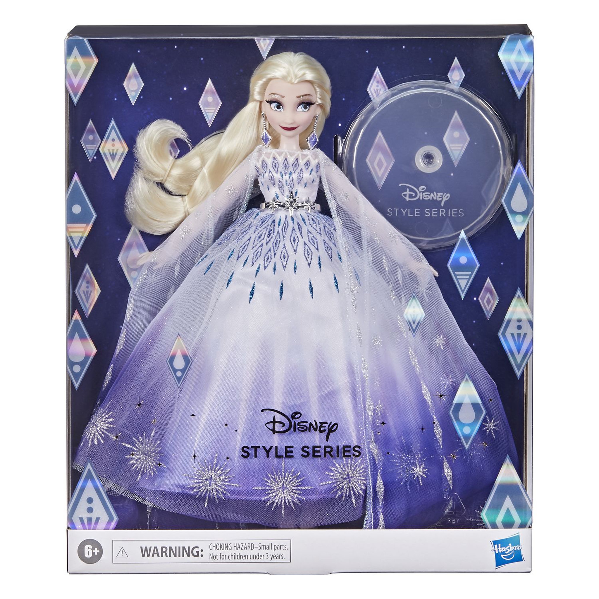 Voir la diapositive 3 : HASBRO Poupée Disney Princess Style Series Holiday Elsa