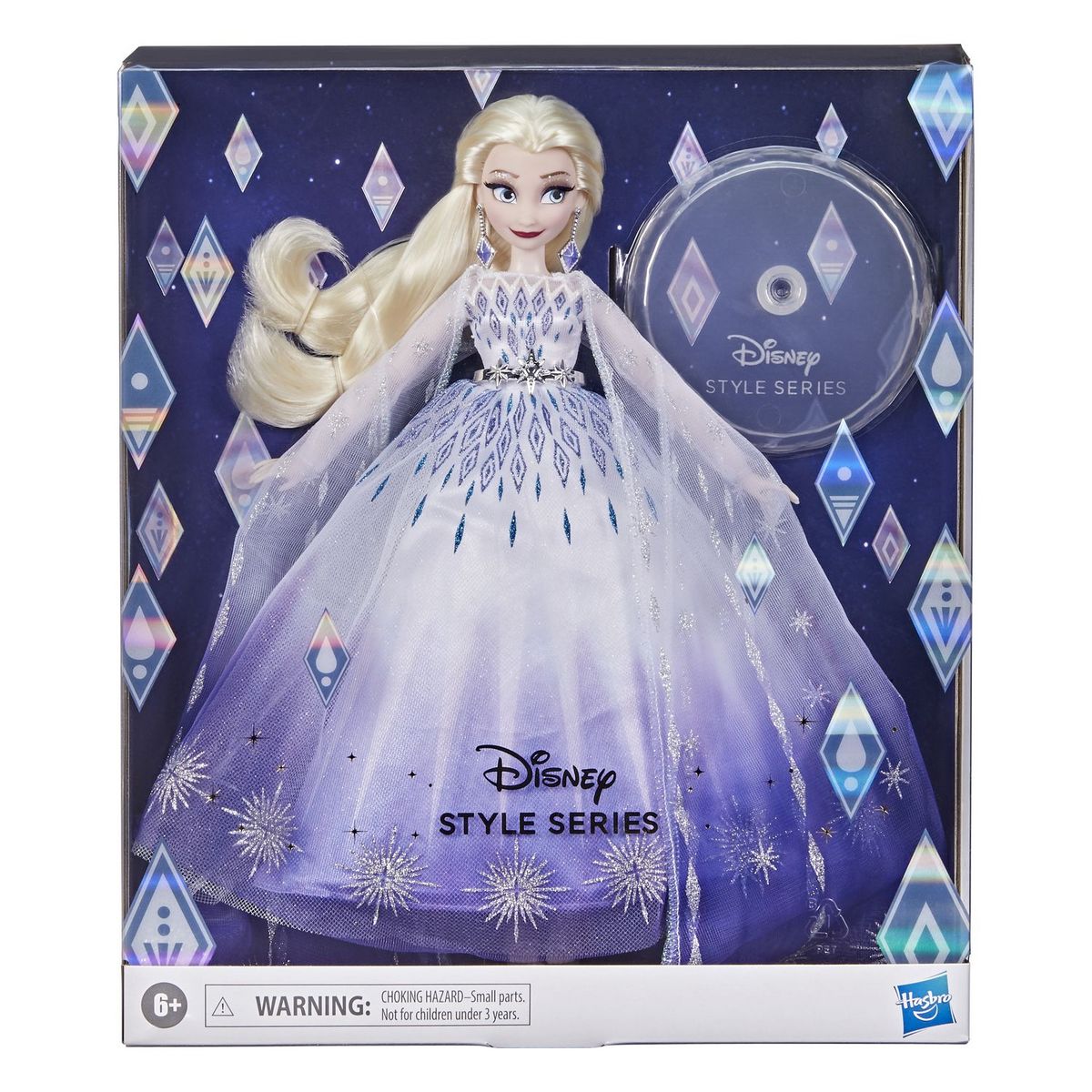 HASBRO Poupée Disney Princess Style Series Holiday Elsa