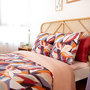 Voir la diapositive 4 : Home collection Parure housse de couette 100% microfibre 72gsm exuberance