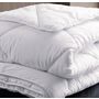 Voir la diapositive 2 : Home collection Couette blanche 140x200cm 100% microfibre 500gr a bouillir fab fr