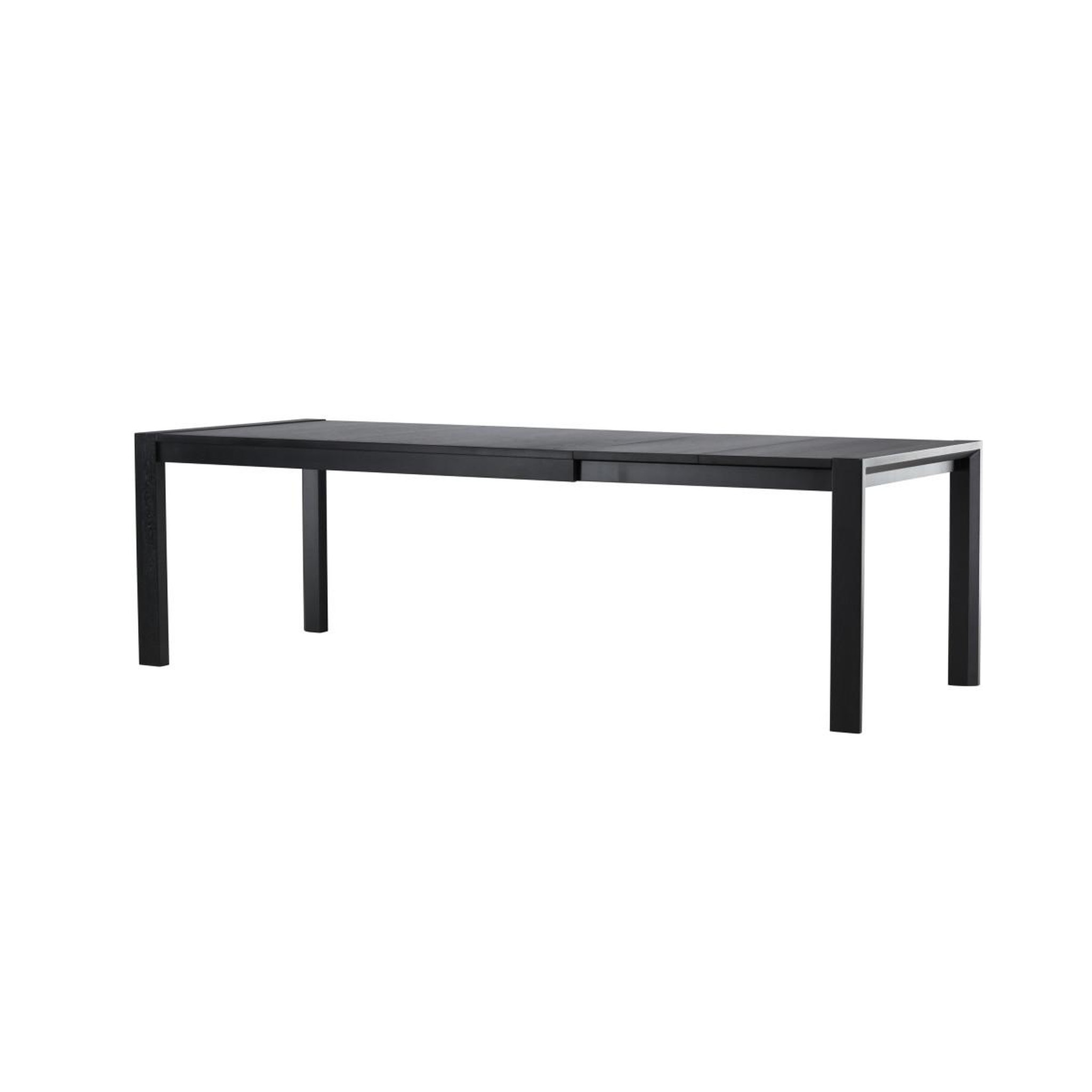 Voir la diapositive 5 : Paris Prix Table à manger extensible en bois  slider  170-250cm noir