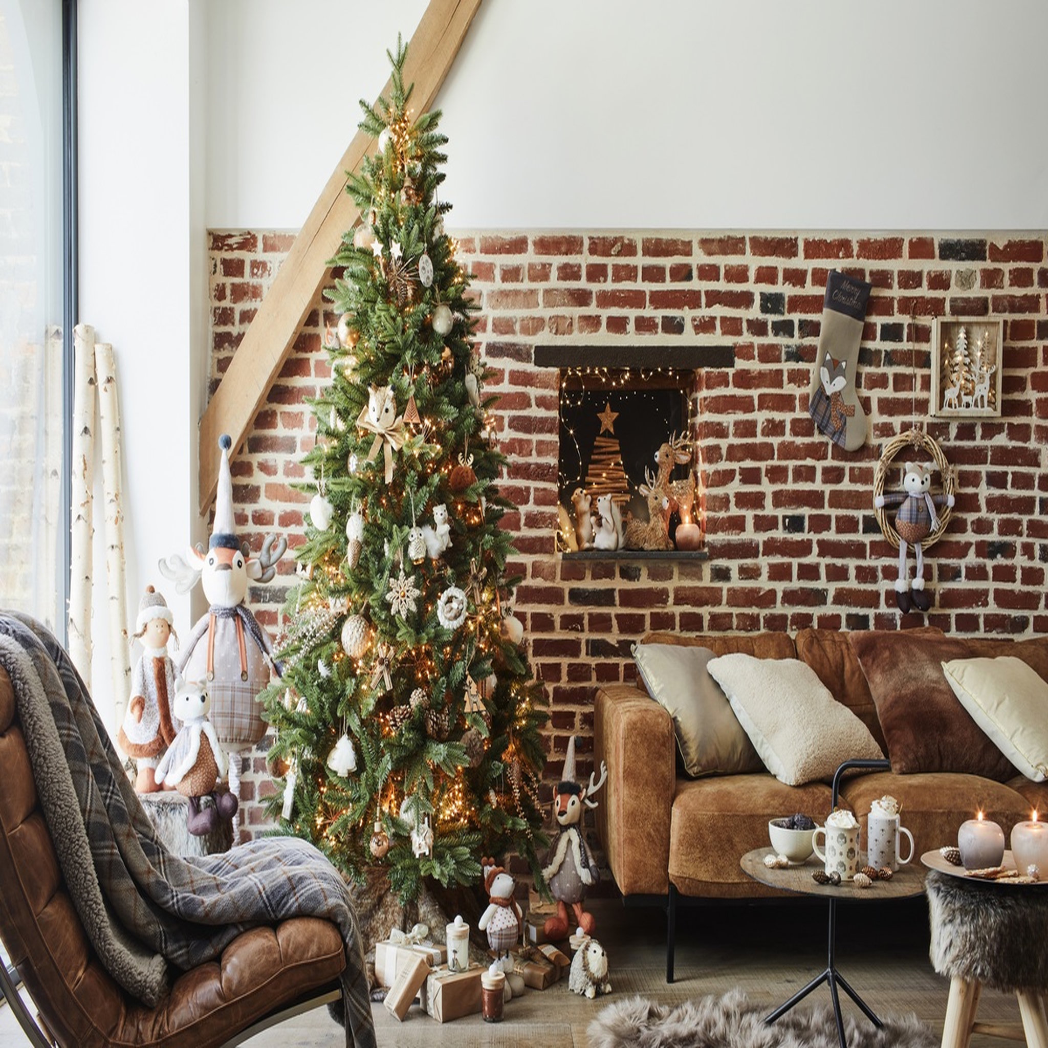 Voir la diapositive 1 : ACTUEL Sapin de Noël artificiel 180 cm  Ø 101.6 cm