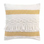 Voir la diapositive 1 : Paris Prix Coussin Déco à Franges  Zya  40x40cm Jaune