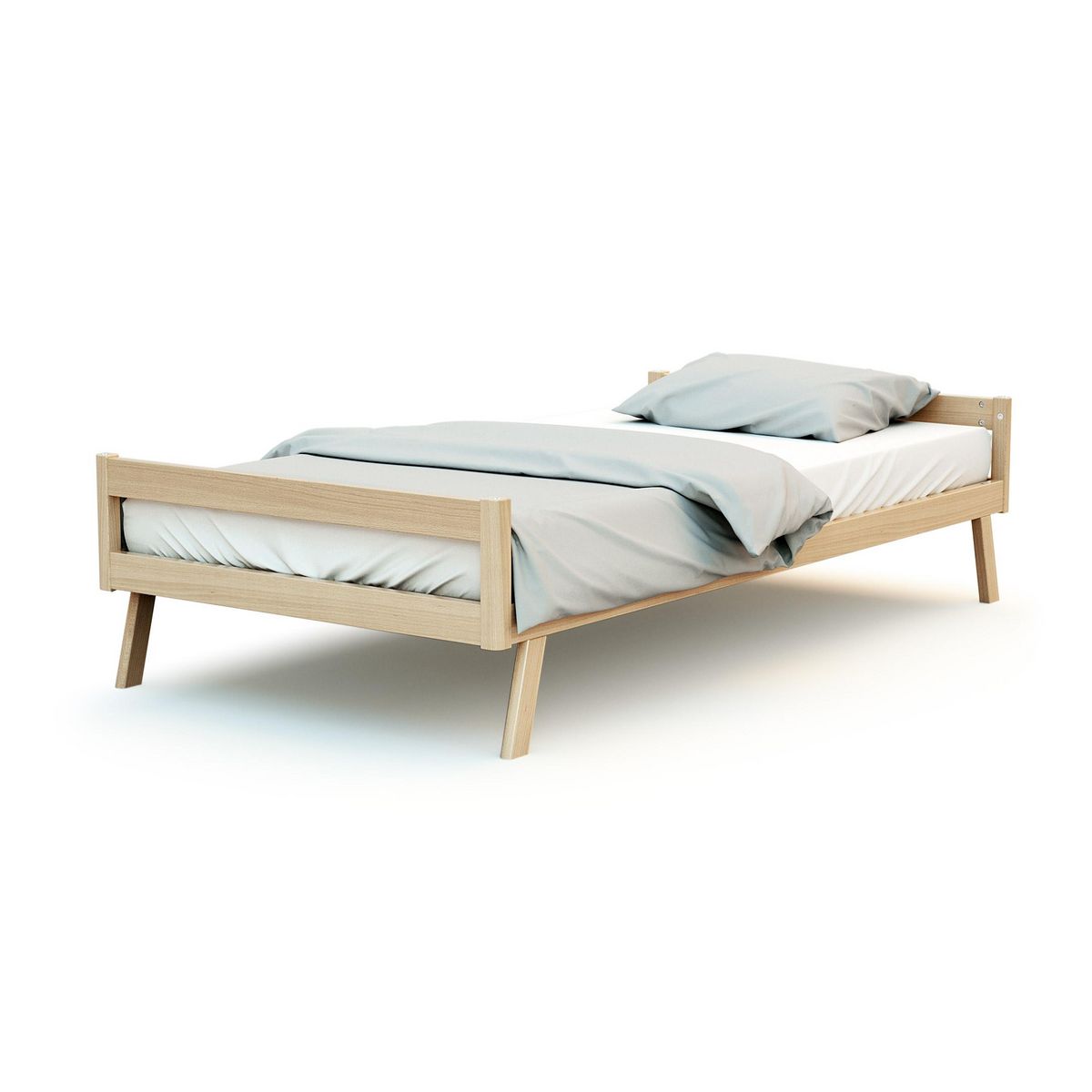 AT4 Lit bébé évolutif KASA en bois