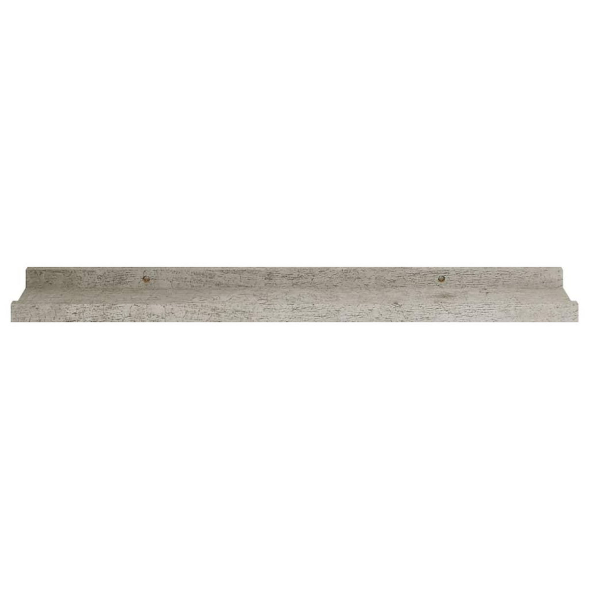 VIDAXL Etageres murales 2 pcs Gris beton 60x9x3 cm
