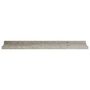 Voir la diapositive 4 : VIDAXL Etageres murales 2 pcs Gris beton 60x9x3 cm