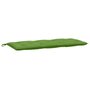 Voir la diapositive 2 : VIDAXL Coussin de banc de jardin vert melange 120x50x7 cm tissu