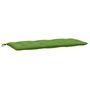 Voir la diapositive 2 : VIDAXL Coussin de banc de jardin vert melange 120x50x7 cm tissu