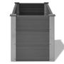 Voir la diapositive 5 : VIDAXL Lit sureleve de jardin WPC 100 x 50 x 54 cm Gris