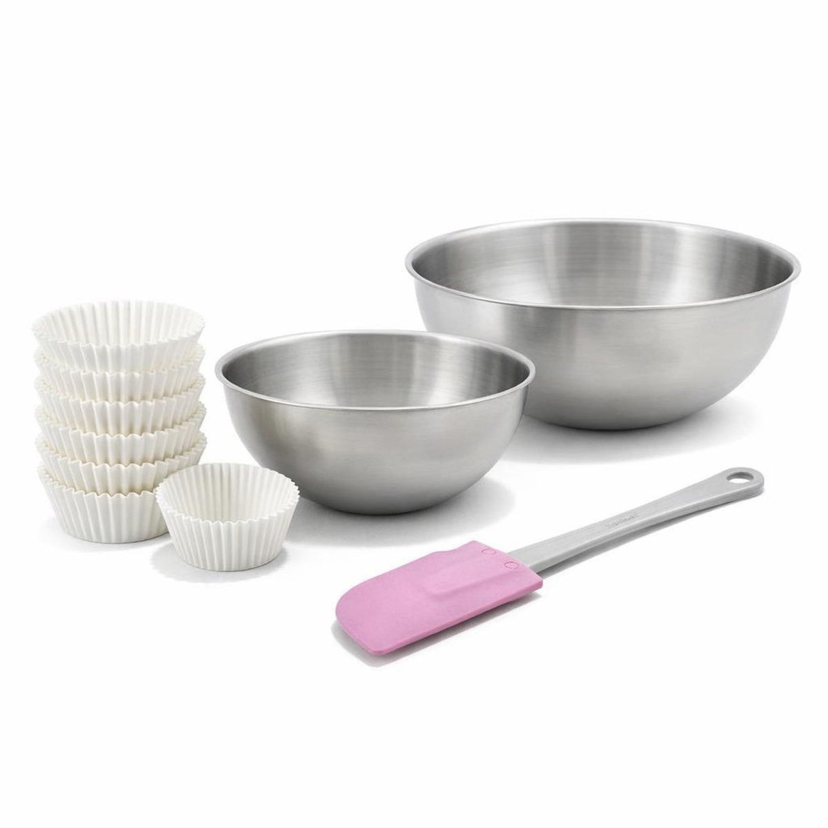 ZENKER Set de 78 ustensiles de pâtisserie moules à gâteaux bols et spatule Zenker Nature FSC