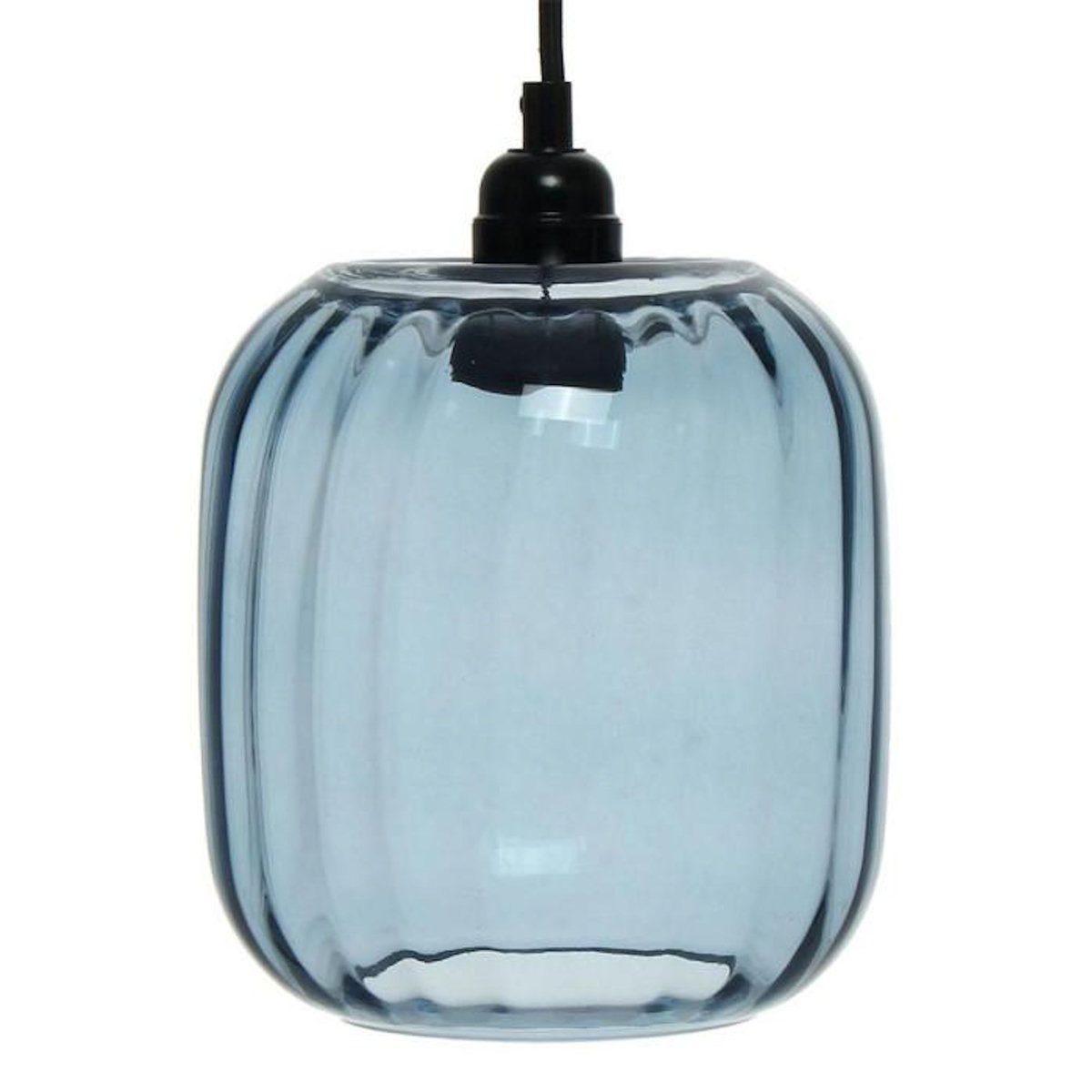 Paris Prix Lampe Suspension Vintage  Gloria  27cm Bleu
