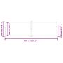 Voir la diapositive 6 : VIDAXL Auvent lateral retractable Creme 180x600 cm